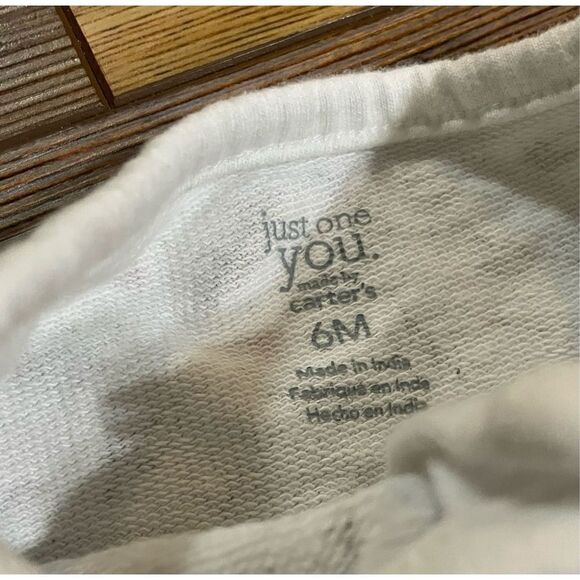 Carters Holiday snap closure one piece baby girl outfit - Picture 5 of 5